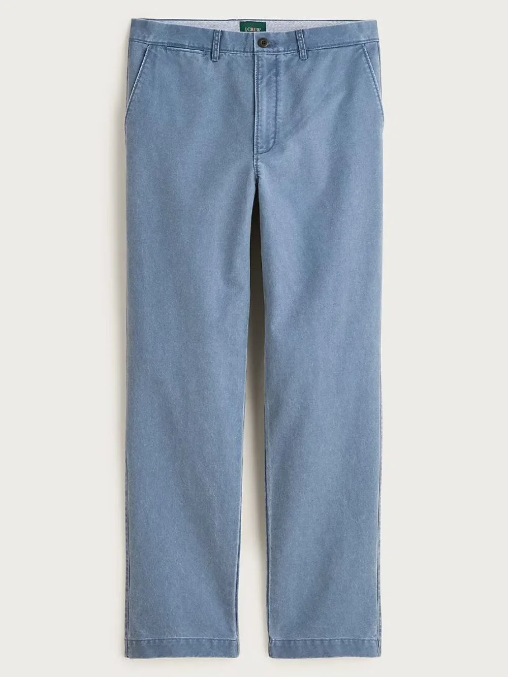 Broken-in Straight pigment-dyed chino pant